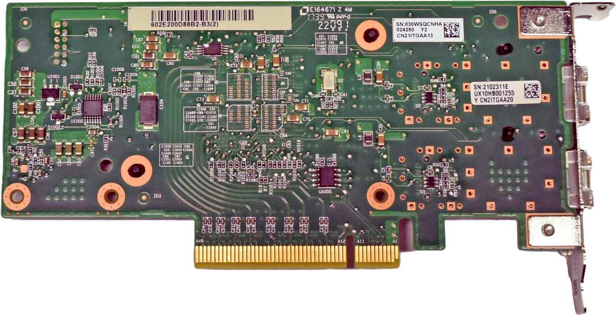 Huawei CN21ITGAA13 Intel 82599 2x 10GbE SFP+ x8 PCIe Netzwerkadapter LP Huawei CN21ITGAA13 Intel 82599 2x 10GbE SFP+ x8 PCIe Netzwerkadapter LP