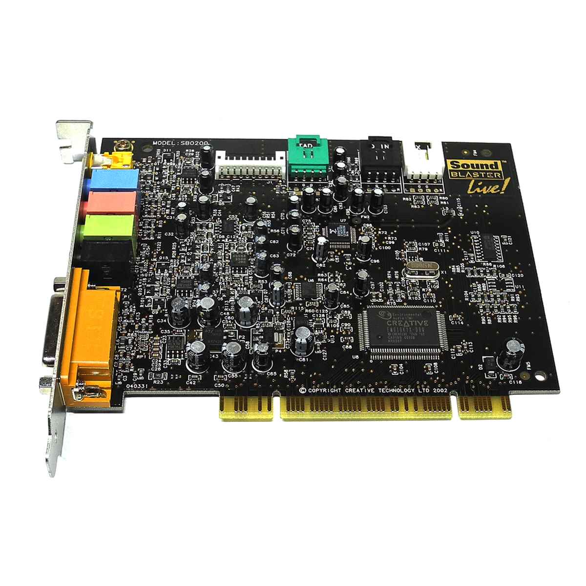 DELL 00R533 Creative Labs Sound Blaster Live! SB0200 5.1 PCI Sound Card DELL 00R533 Creative Labs Sound Blaster Live! SB0200 5.1 PCI Sound Card