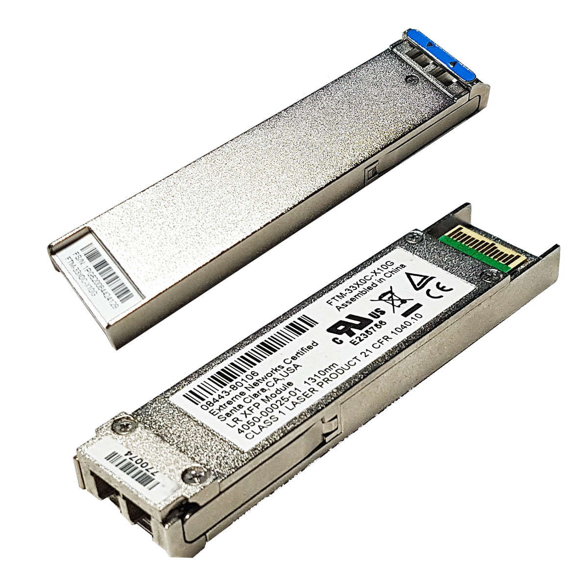 Extreme-Networks-10-Gb-LR-XFP-Transceiver-Max-10km-001.jpg Extreme Networks 10 Gb LR XFP Transceiver Max.10km SMF 1310nm FTM-33X0C-X10G
