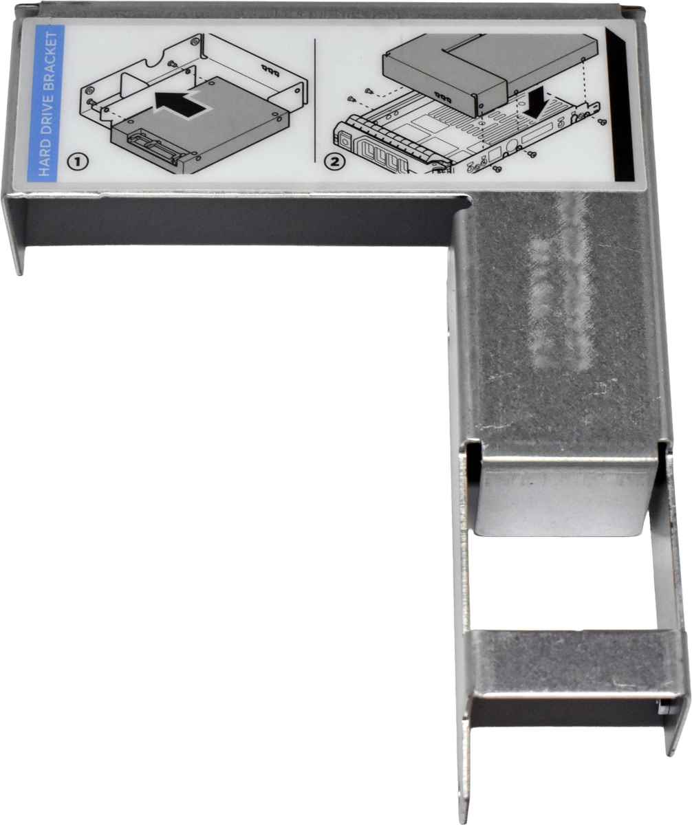 Dell 09W8C4 3.5" to 2.5" Snap-In Mounting Bracket for SAS SATA HDD Tray Dell 09W8C4 3.5" to 2.5" Snap-In Mounting Bracket for SAS SATA HDD Tray