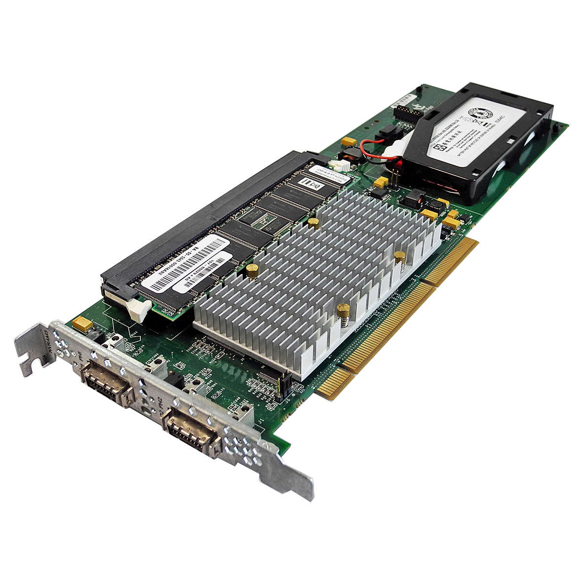 NetApp-Memory-Controller-Card-NVRAM5-mit-Li-on-Akk-001.jpg NetApp Memory Controller Card NVRAM5 mit Li-on Akku und 512 MB RAM 111-00199+B1