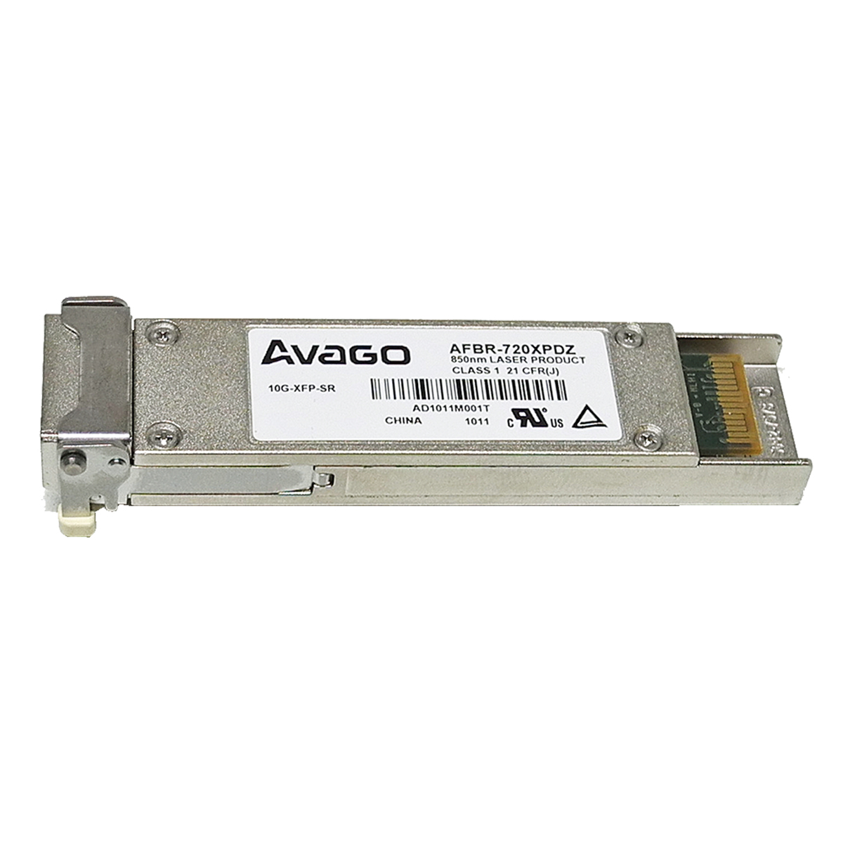 Avago AFBR-720XPDZ 10G-XFP-SR Transceiver 300m MMF 850nm Avago AFBR-720XPDZ 10G-XFP-SR Transceiver 300m MMF 850nm