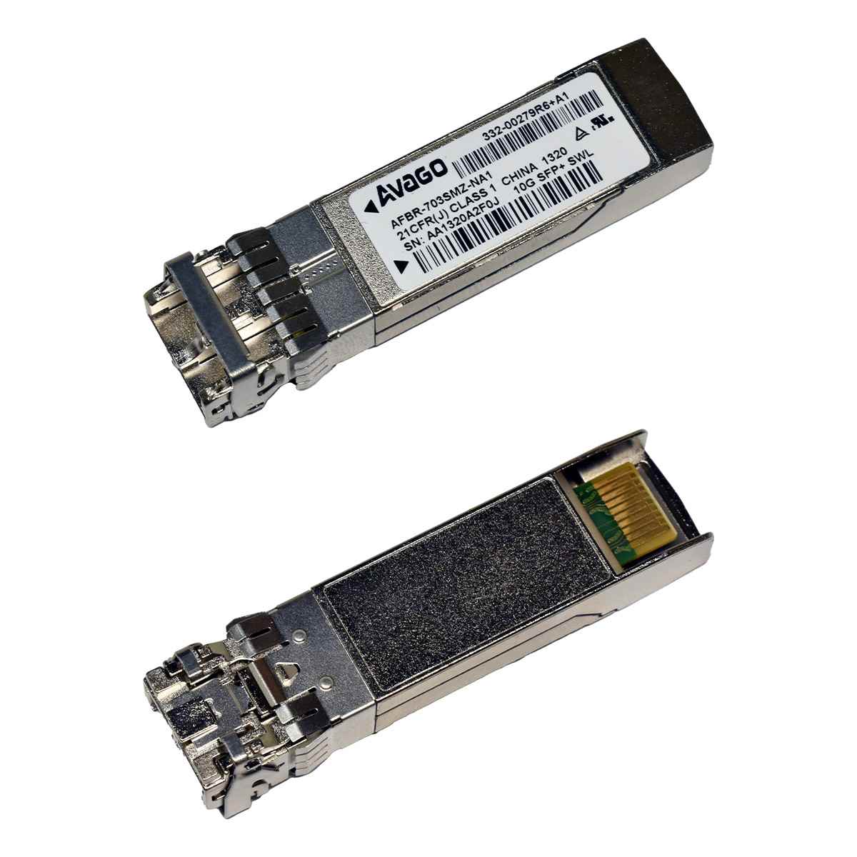AVAGO NetApp AFBR-703SMZ-NA 10Gb FC SFP+ SW 850 nm Transceiver 332-00279R6+A AVAGO NetApp AFBR-703SMZ-NA 10Gb FC SFP+ SW 850 nm Transceiver 332-00279R6+A