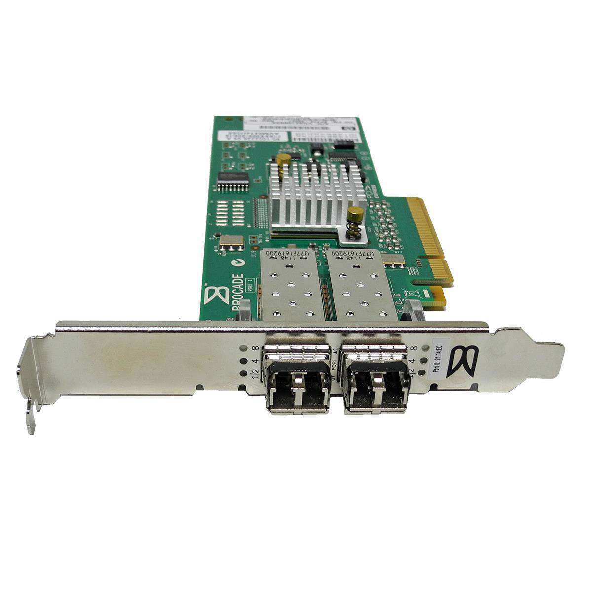 HP-Brocade-825-8Gb-FC-PCIe-x8-Network-Adapter-2x-8-002.jpg HP Brocade 425 4Gb FC PCIe x8 Network Adapter + 2x 4Gb SFP 571519-001 FP