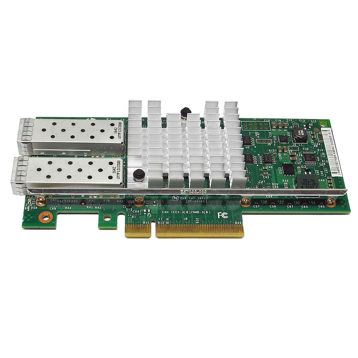 HP 560SFP+ 2l-Port 10GbE PCIe x8 Converged Network Adapter 669279-001 o.Bracket HP 560SFP+ 2l-Port 10GbE PCIe x8 Converged Network Adapter 669279-001 o.Bracket