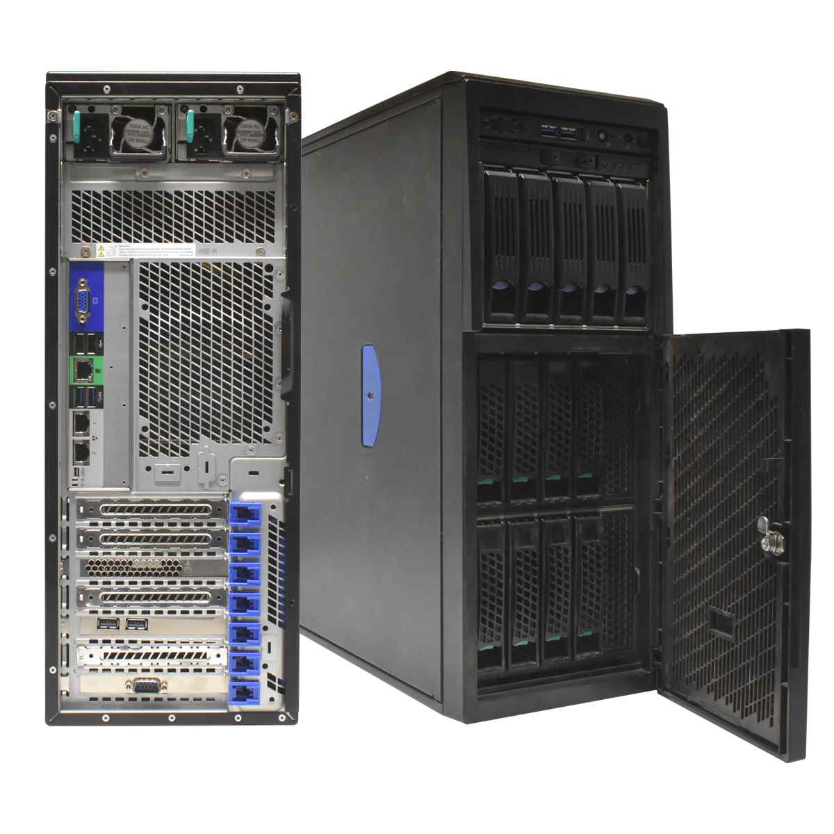 Terra Server Tower Intel Board S2600CW 2x E5-2630 v3 64GB PC4 MR 9316-8i 13x LFF Terra Server Tower Intel Board S2600CW 2x E5-2630 v3 64GB PC4 MR 9316-8i 13x LFF