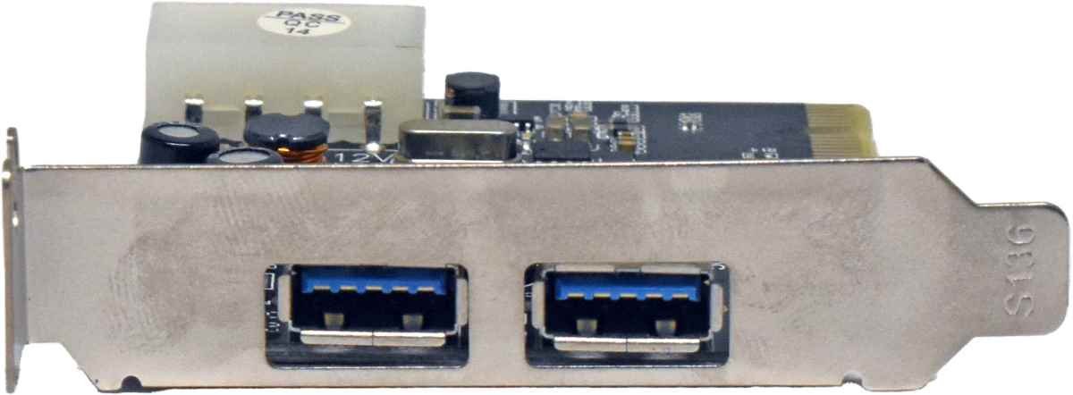 Universal 2-Port PCI-E USB 3.0 Controller Card Low Profile