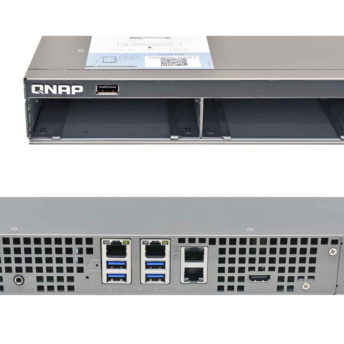 QNAP NAS Storage TS-453U 52100-002489-RS  Celeron J1900 1.99GHz CPU 4GB RAM