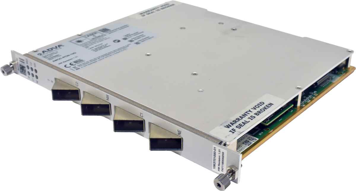 ADVA 2WCC-PCN-10G 1063701000-01 Quad-Port XFP NIC for FSP3000