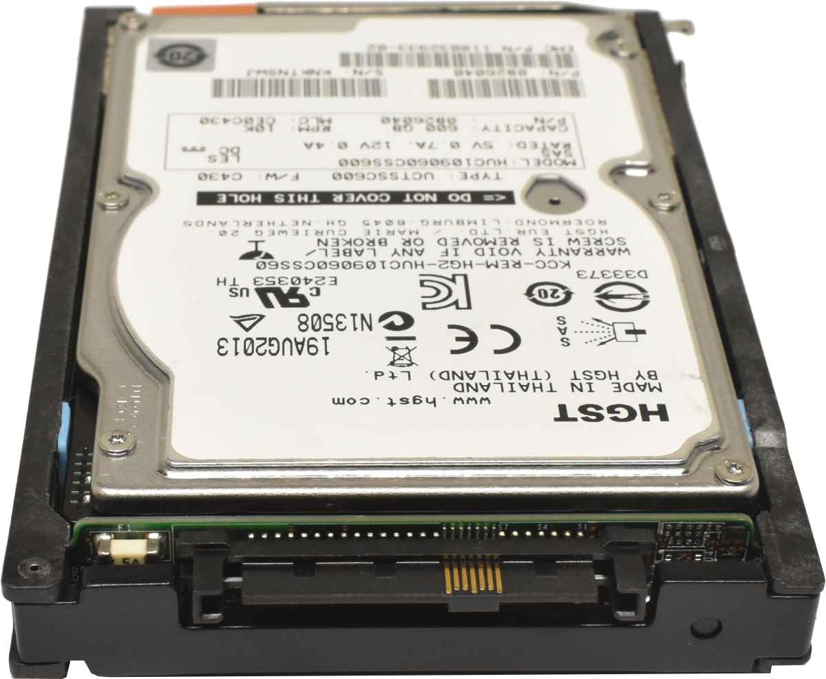 EMC HGST 600GB 2.5" 10K 6G SAS HDD Festplatte HUC109060CSS600 0B26040 118032933-02 mit EMC Rahmen EMC HGST 600GB 2.5" 10K 6G SAS HDD Festplatte HUC109060CSS600 0B26040 118032933-02 mit EMC Rahmen