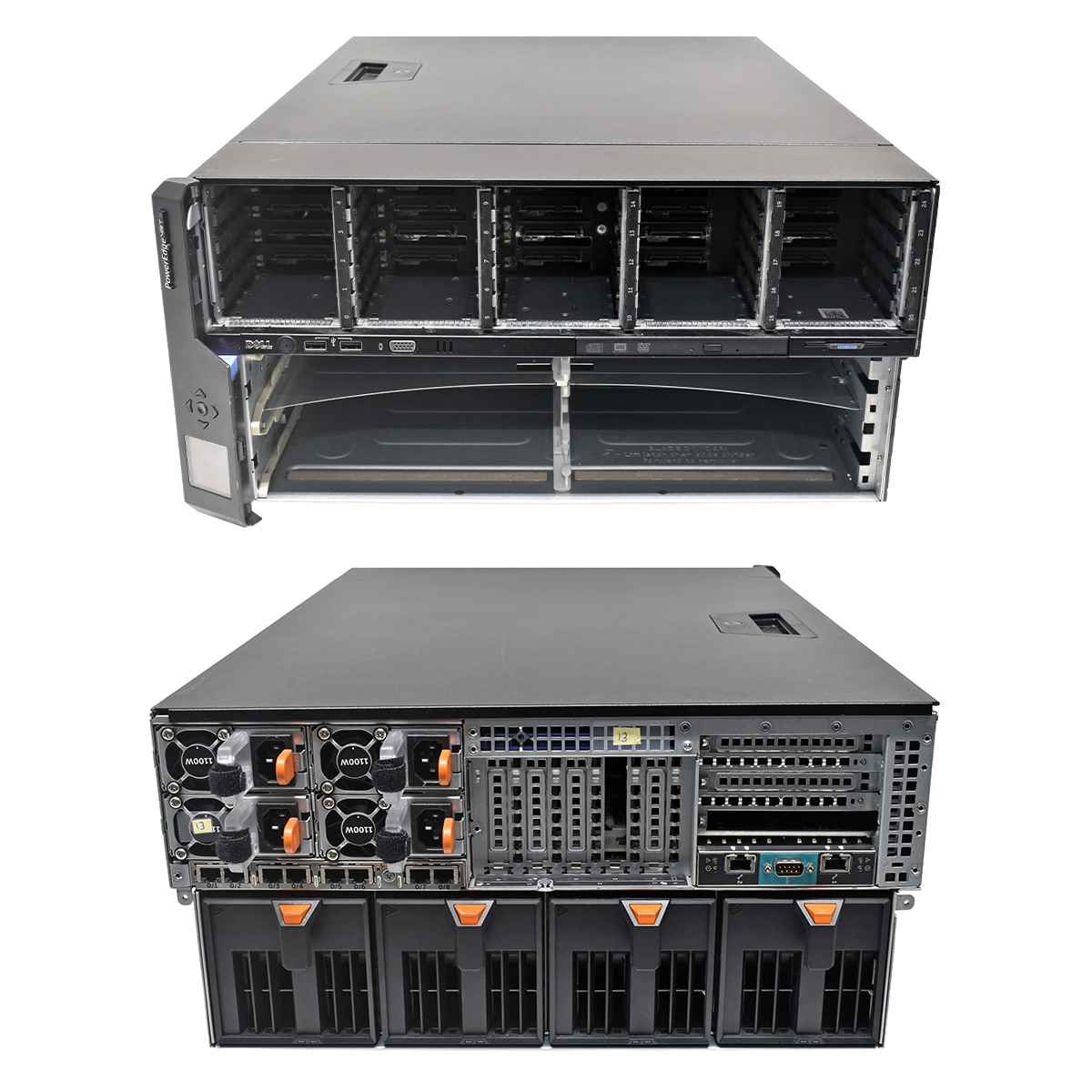 PowerEdge VRTX 4x 1100W PSUs 4x Fan Module 2x Raid Contr. 2x CMCs 25Bay 2.5"