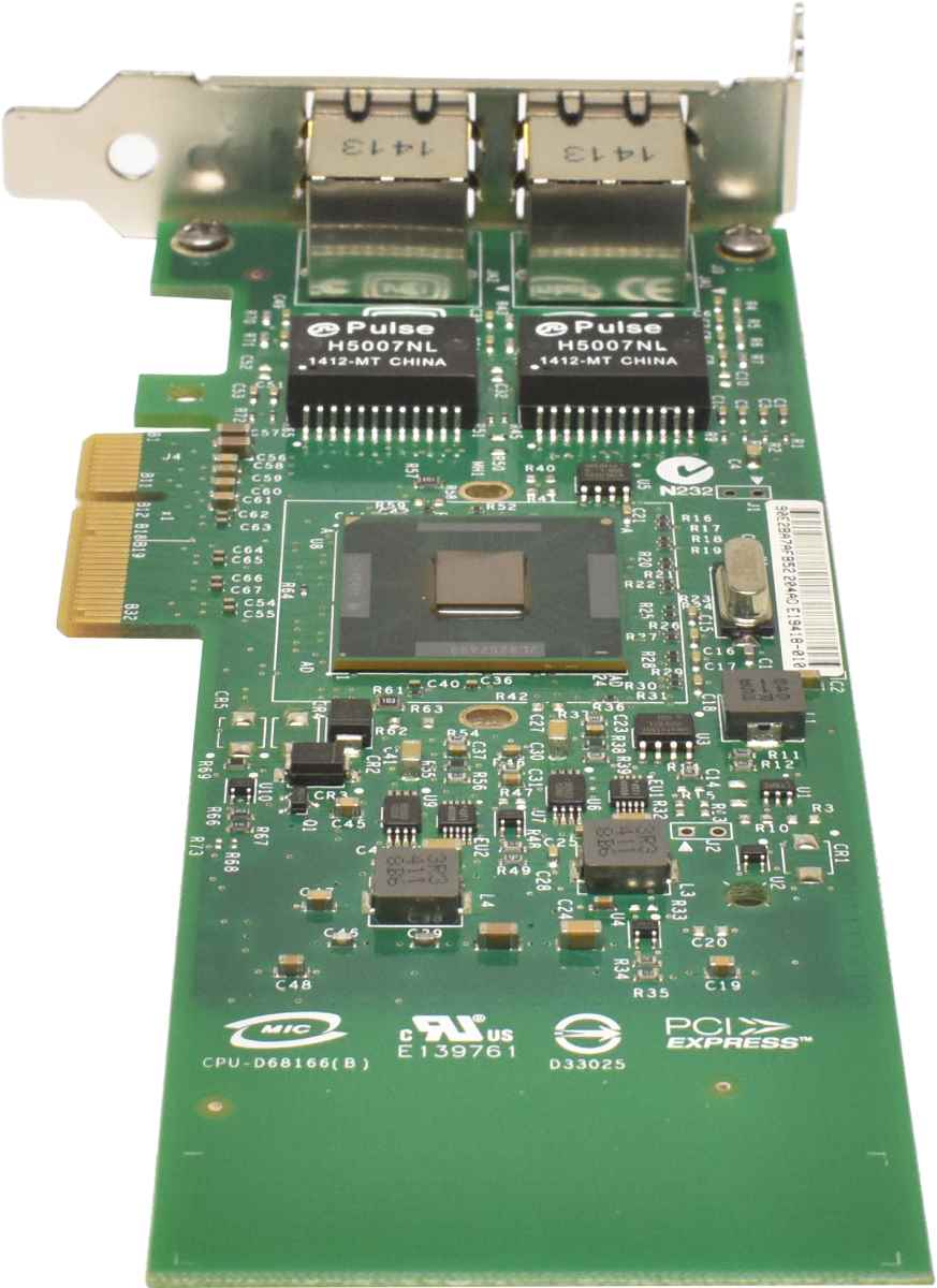 Intel Huawei E1G42ETG1P20 06310023 Dual-Port RJ-45 GE PCIe x4 Netzwerkkarte LP Intel Huawei E1G42ETG1P20 06310023 Dual-Port RJ-45 GE PCIe x4 Netzwerkkarte LP