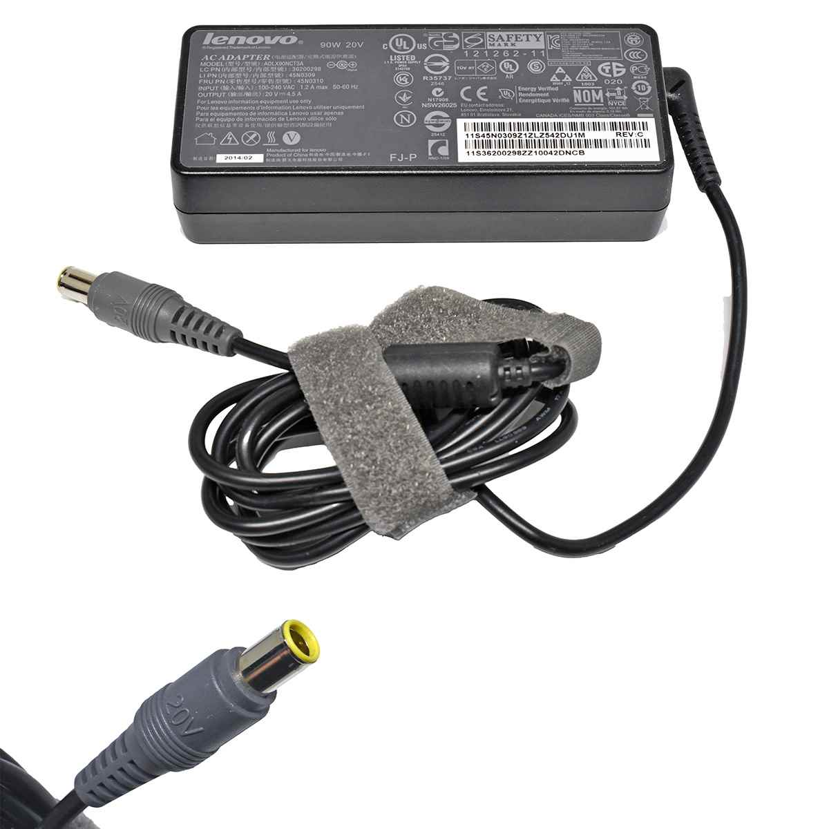 Lenovo Netzteil 90W FRU/PN: 45N0310 T430, T520, T420, T510, T500, T410, T400, T61, T60, E545, E445, E145, E535, E435, E335, E135, E530, E430, E330