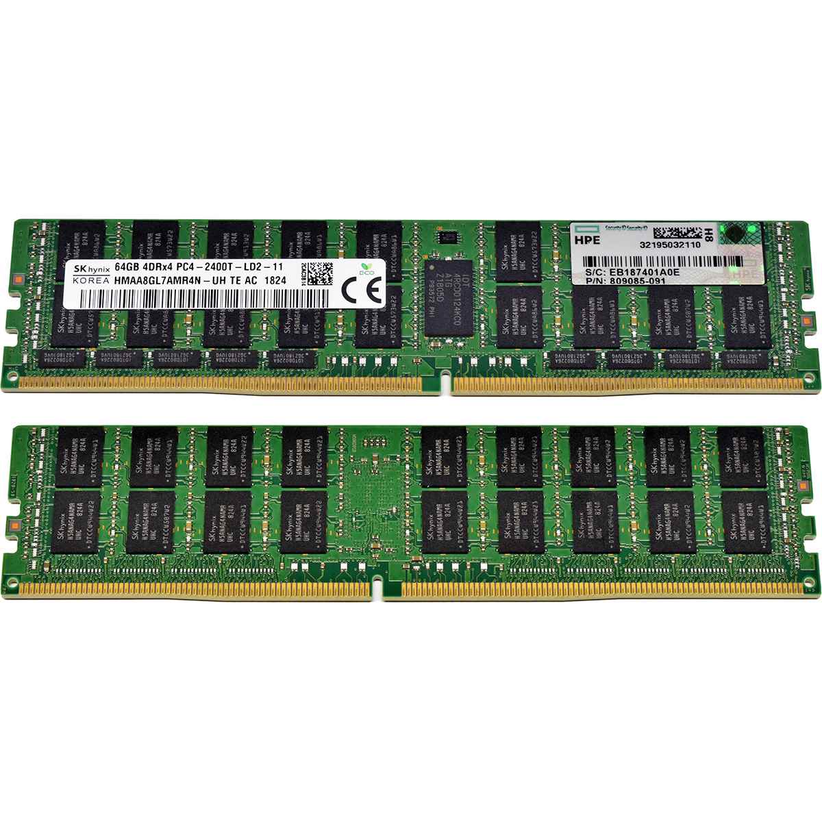 HP Skhnyix 64GB PC4- 2400T RAM HMAA8GL7AMR4N-UH 809085-091