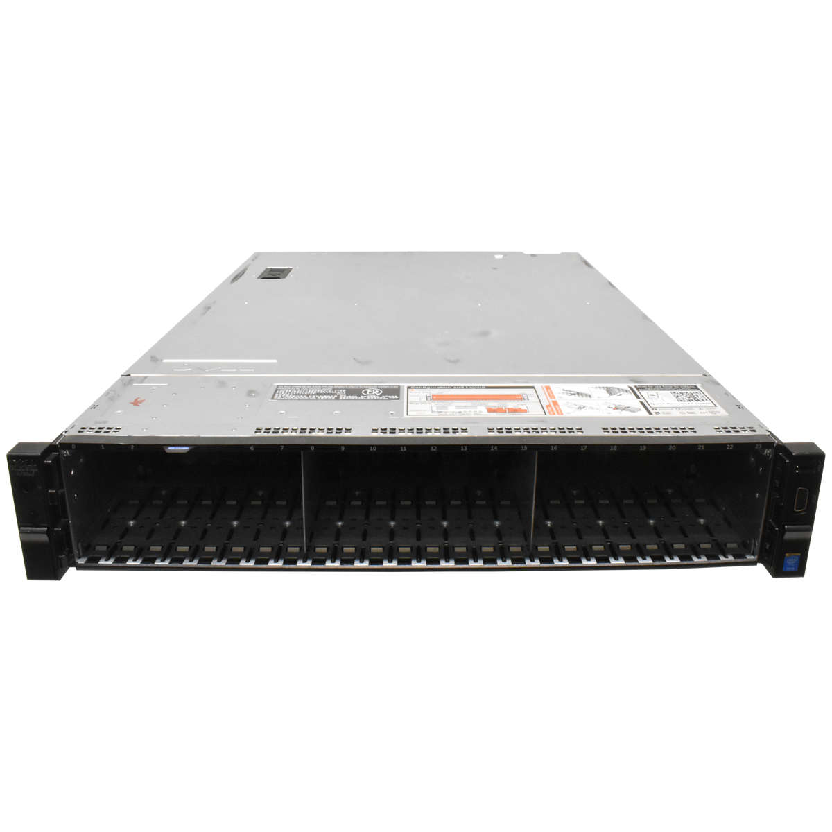 Dell PowerEdge R730xd Rack Server 2U ohne CPU mit 2x Kühler ohne RAM 24x SFF 2.5"