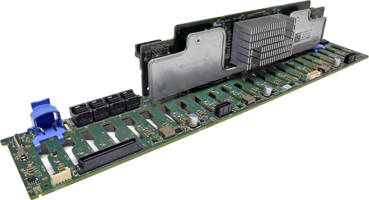 Dell 0PGP6R 02RRVJ SAS Expansion Board + Backplane 24x 2.5” für PowerEdge R730XD +SAS Cable