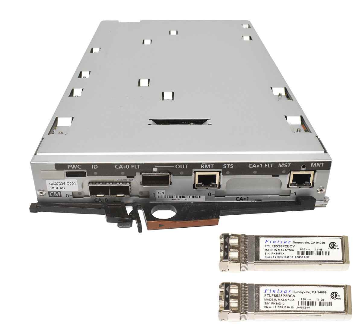 Fujitsu CA07336-C001 4Gb RAID Controller for Eternus DX80 S2 DX90 S2 Storage 2 x Mini GBICs