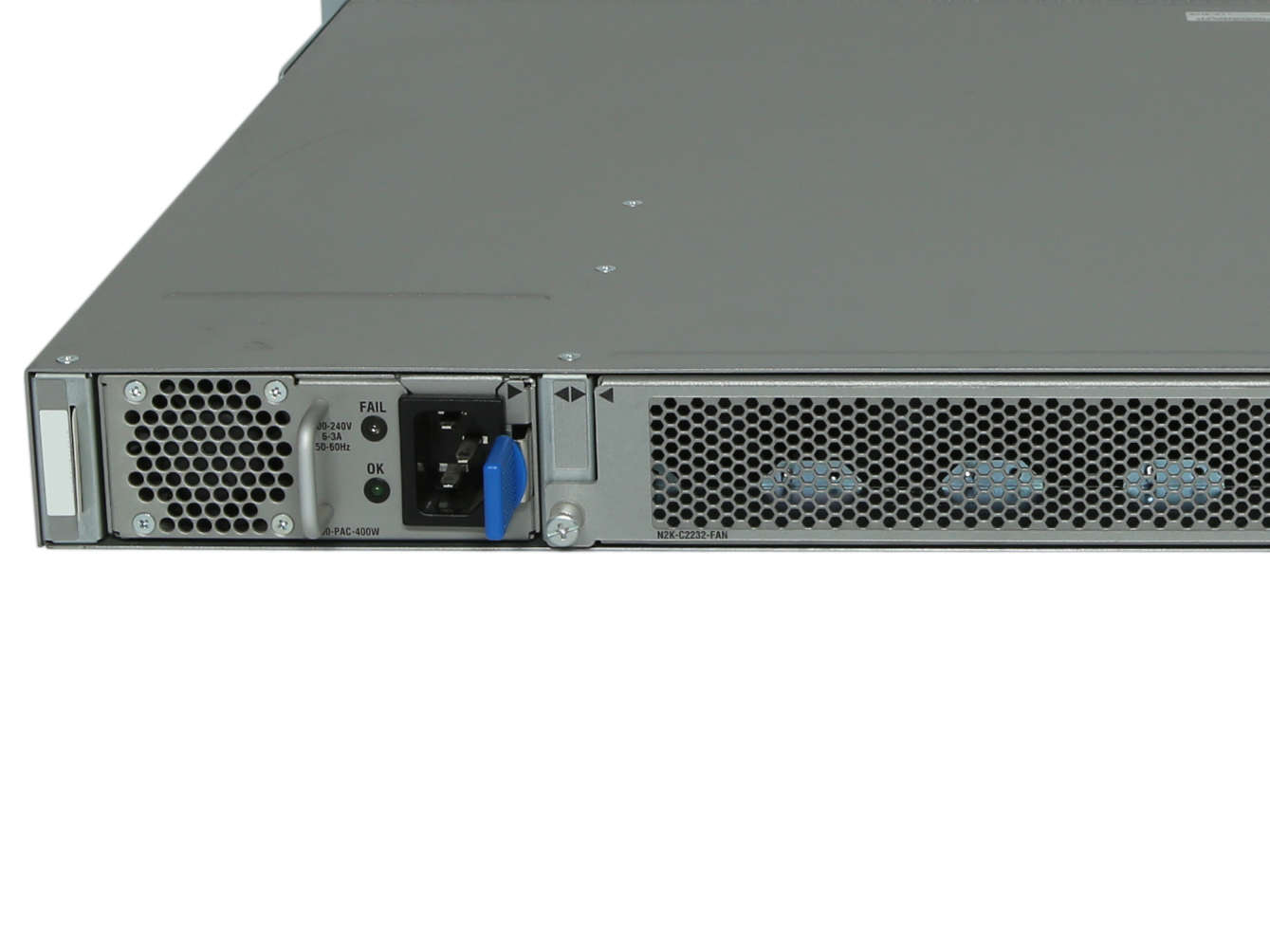 Cisco Nexus N2K-C2232TM-10GE 68-4168-03 /04 32-Port 10GE +Module N2K-M2800P blue PSUs