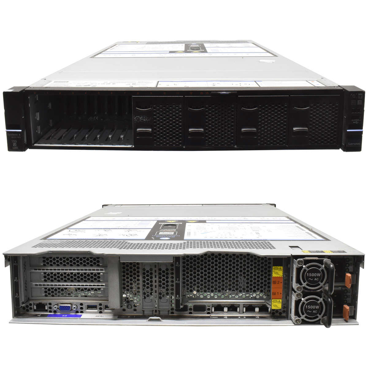 Lenovo-System-x3650-M5-Server-Xeon-E5-2637-v4-CPU-001.jpg Lenovo System x3650 M5 Server ohne CPU 0GB DDR4 RAM 16x SFF 2,5" M5210 12G