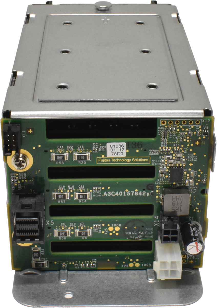 Fujitsu Cage mit Backplane RX300 S7 4x 2.5" HDDs PN A3C40124814 A3C40157842 Fujitsu Cage mit Backplane RX300 S7 4x 2.5" HDDs PN A3C40124814 A3C40157842