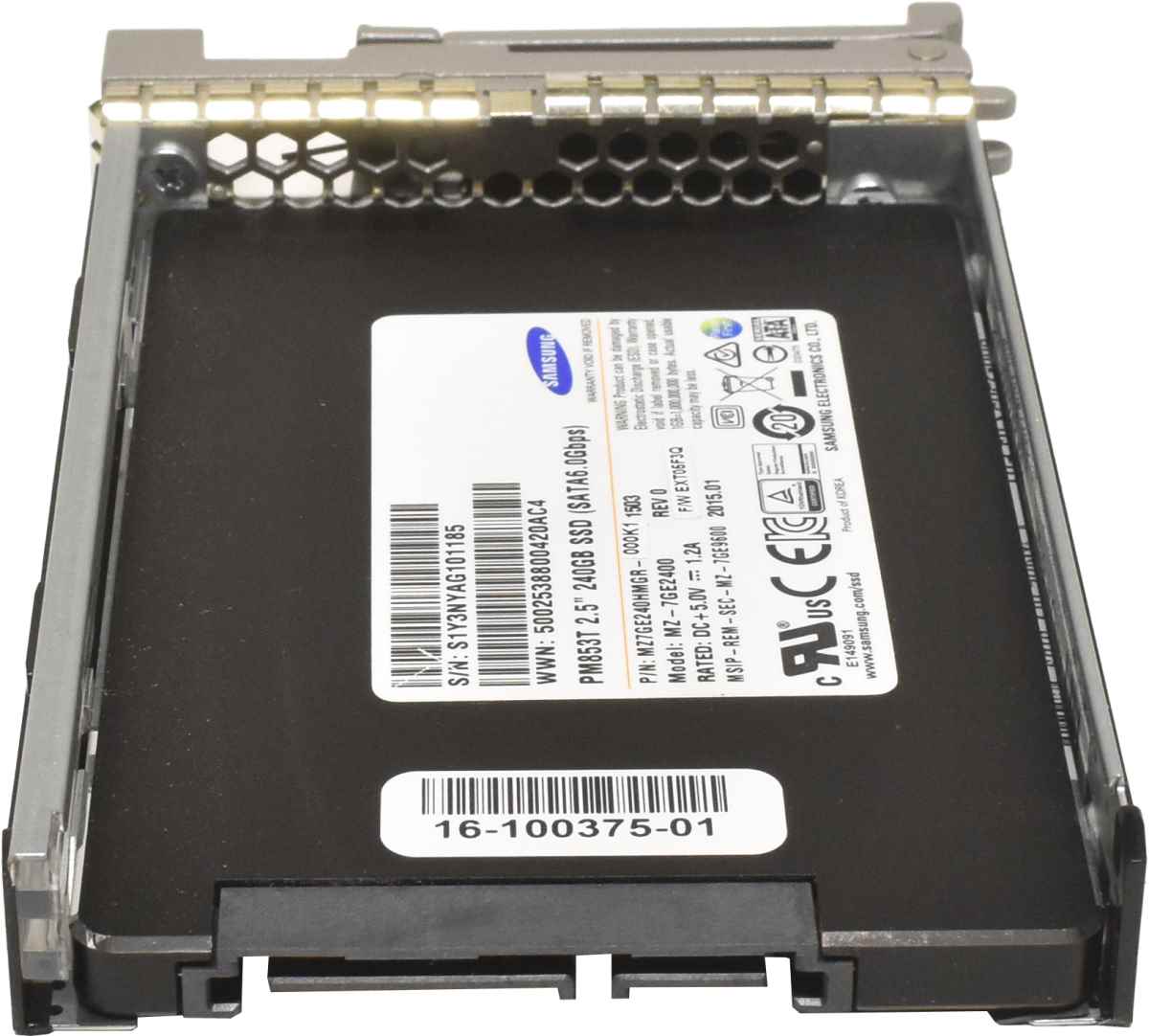 Cisco Samsung PM853T 240GB SATA 6Gb 2.5" SSD MZ-7GE2400 UCS-SD240G0KS2-EV