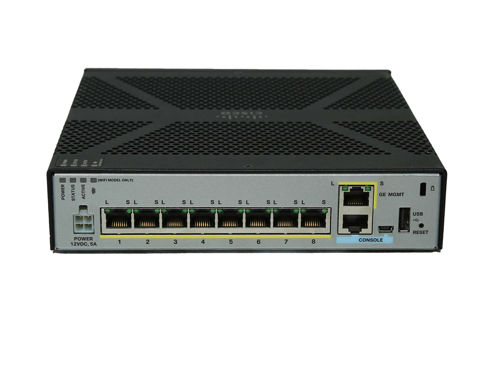 Cisco ASA 5506-X 68-5234-07 8-Port RJ-45 GE Firewall no PSU