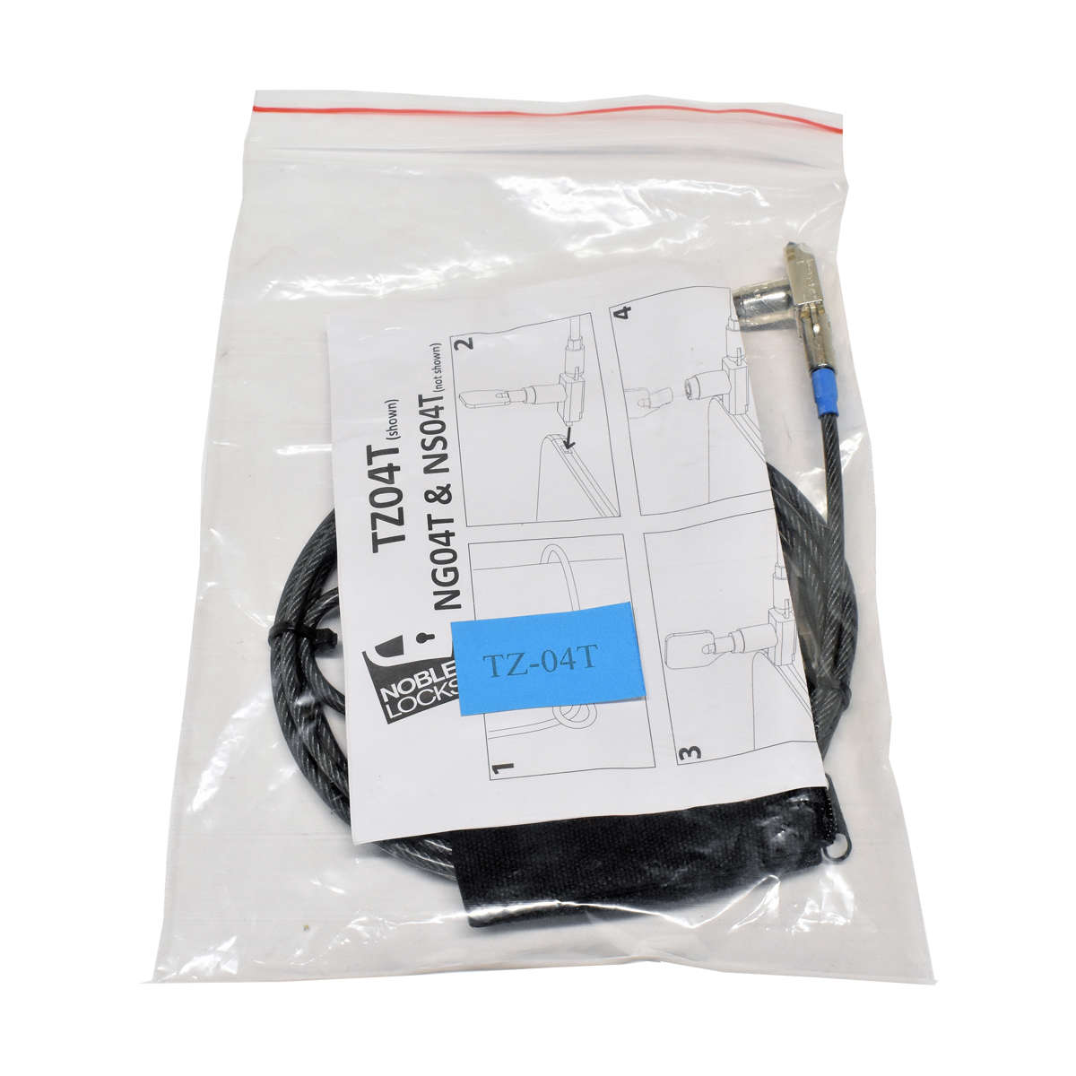 Dell Noble Locks Compact Wedge Barrel Lock TZ04T 01DJXC for Dell Latitude !! Neu, OVP !!