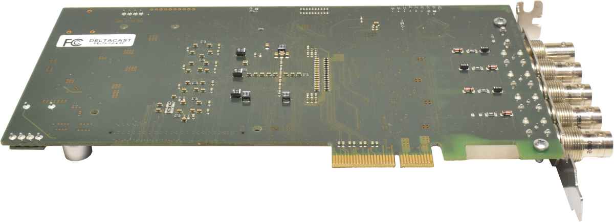 Deltacast DELTA-HD-E 22 Quad-Channel PCIe x4 HD-SDI Card