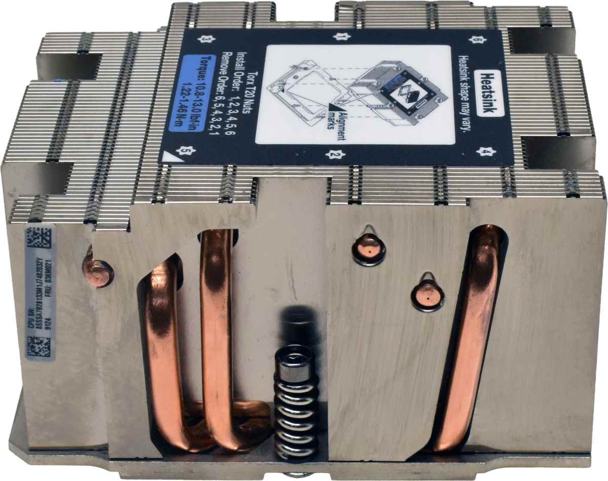 Lenovo 03KM050 CPU Heatsink for Lenovo SR655 V3 AMD EPYC Lenovo 03KM050 CPU Heatsink for Lenovo SR655 V3 AMD EPYC