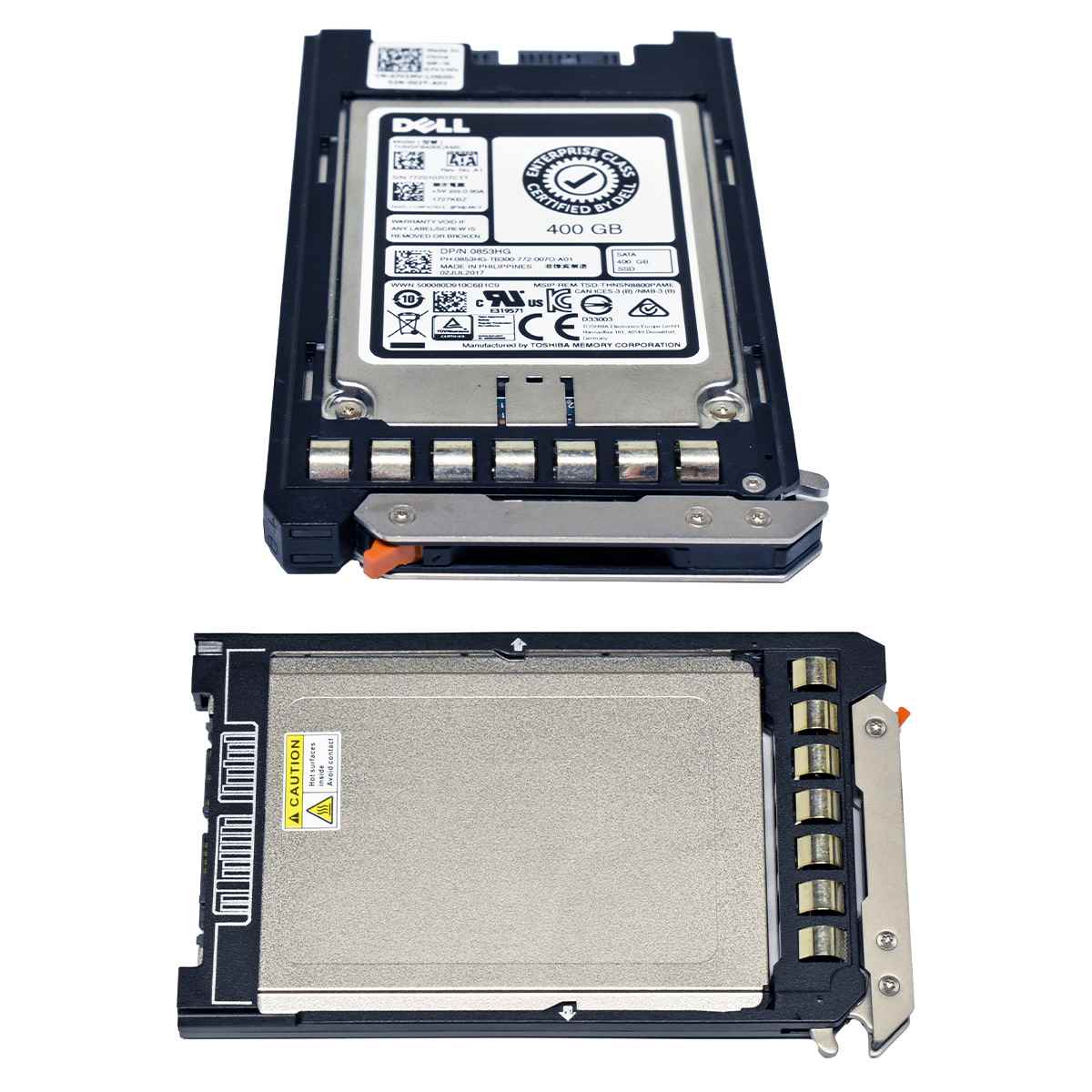 Dell Toshiba 400GB 0853HG THNSF8400CAME 1.8" 6G SATA SSD PowerEdge M830 M630 M430 Blade Dell Toshiba 400GB 1.8" 6G SATA SSD 0853HG THNSF8400CAME PowerEdge M830 M630 M430 Blade