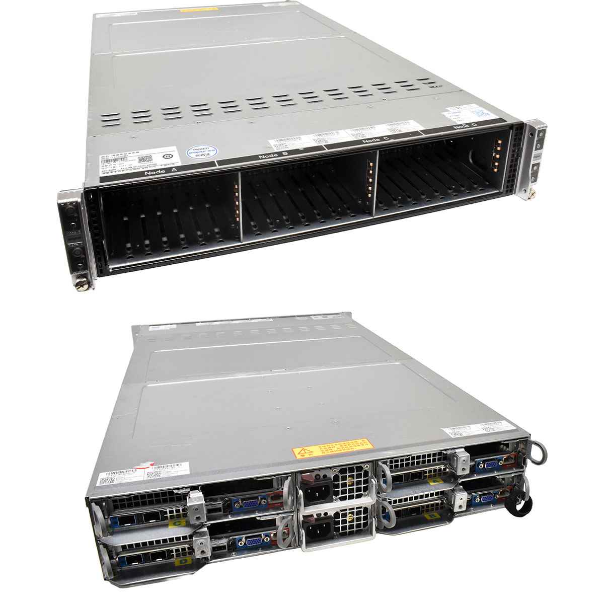 Inspur Node Server SA5248M4 4x Node  X10DRT-PS-LC009 Board No CPU No RAM 24x 2,5