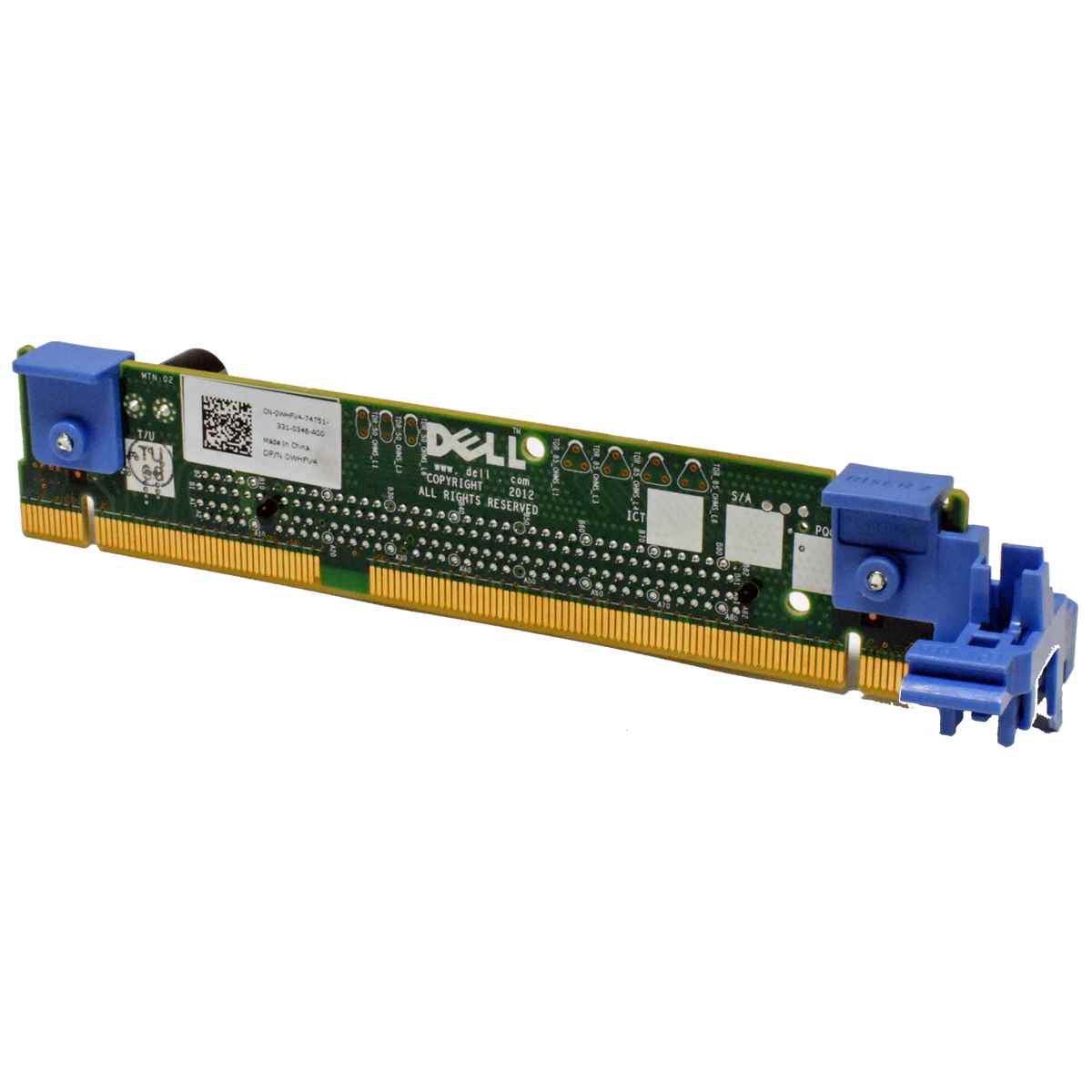 DELL Riser Board PCIe PowerEdge R620 Server 0WHFV4 DELL Riser Board PCIe PowerEdge R620 Server 0WHFV4