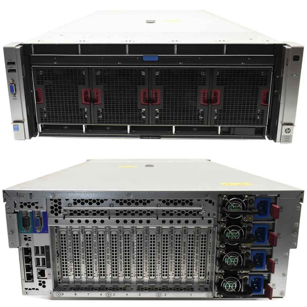 HP ProLiant DL580 G8 4x Intel Xeon E7-4880 v2 15C 256GB RAM DDR3 5x SFF 2.5"