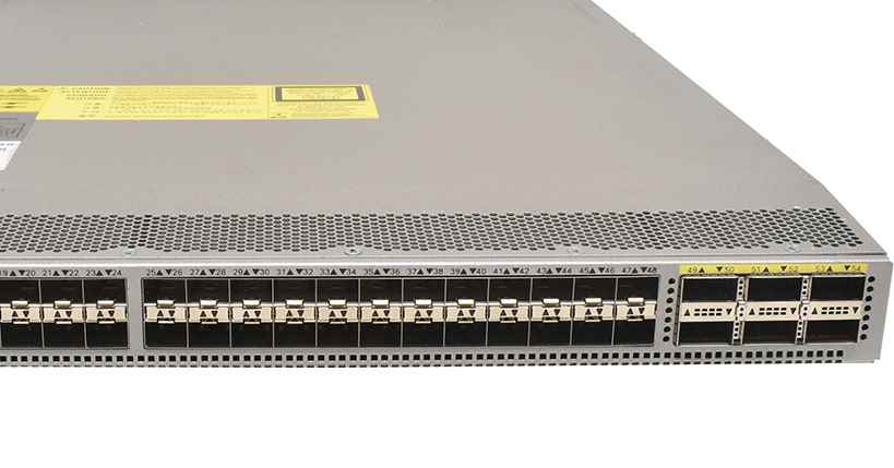 Cisco Switch Nexus N9K-C9372PX 48-Ports SFP+ 10G 6-Ports QSFP+ 40G No OS No PSU No FAN 800-43113-02