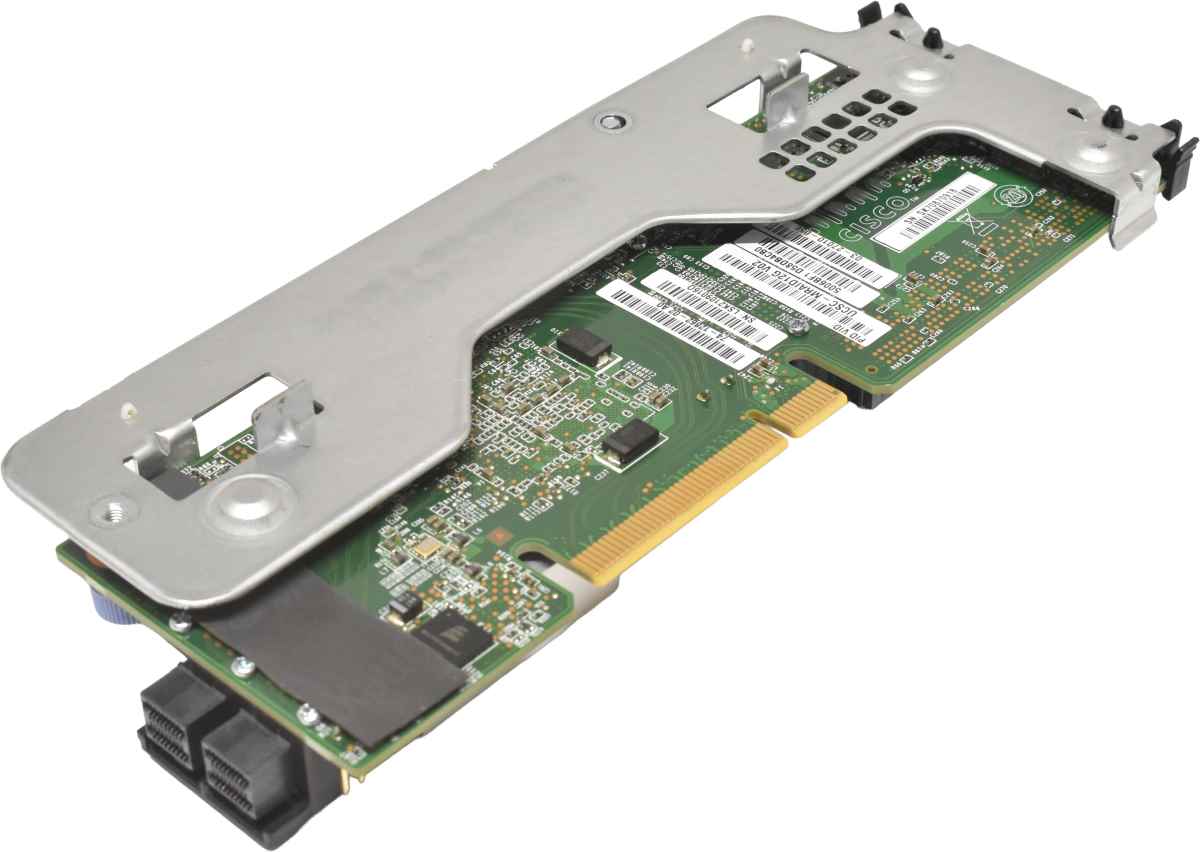 Cisco UCSC-MRAID12G 8-Port SAS RAID Controller +Riser Card & Multi-Lane SAS Kabel 74-12862-02