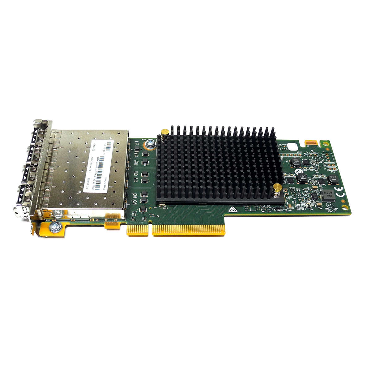 IBM-4-Port-16Gb-FC-SFP-PCIe-x8-Netzwerkkarte-4x-SF-002.jpg IBM 4-Port 16Gb FC SFP+ PCIe x8 Netzwerkkarte + 4x SFP 16Gb 00WY984 LP
