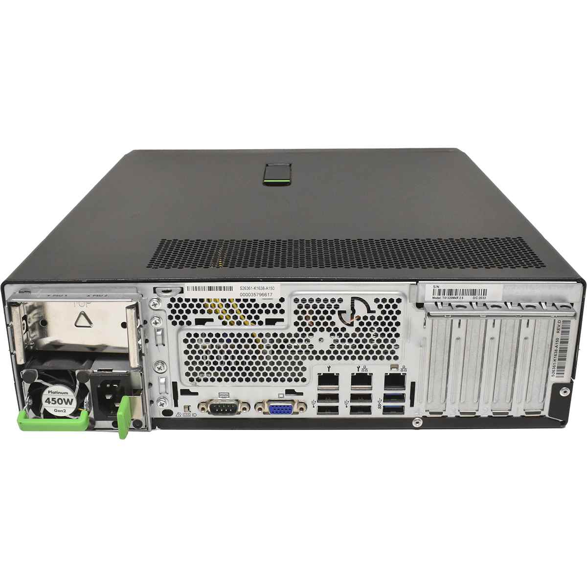 Fujitsu Primergy TX1320 M4 Intel E-2134 16GB RAM PC4 4Bay 2,5 Onboard Controller