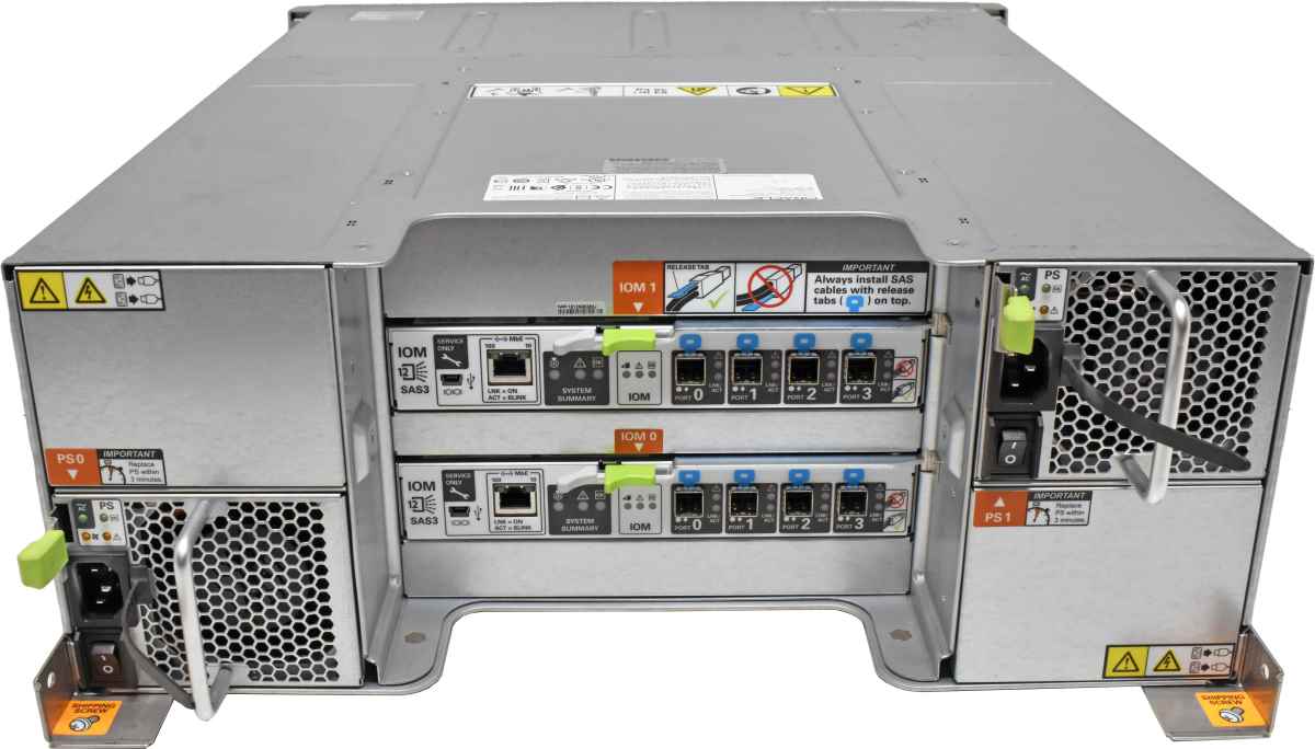 Oracle DE3-24C 24x 3.5" Storage 2x 12G SAS-3 IOM Controller 7318548 2x PSU