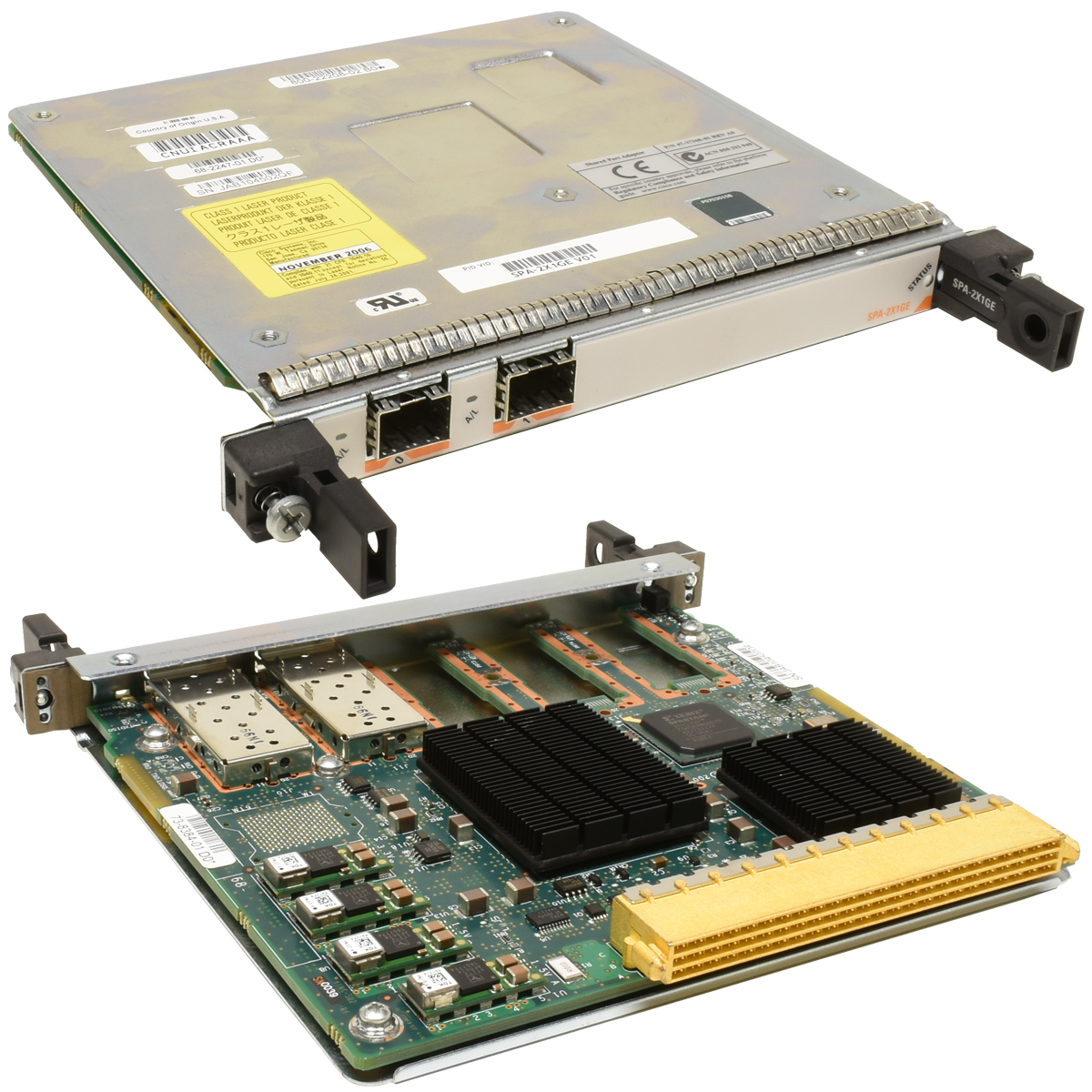 Cisco SPA-2X1GE 2-Port Gbe Shared Port Adapter Karte 68-2247-0X 800-22208-0X Cisco SPA-2X1GE 2-Port Gbe Shared Port Adapter Karte 68-2247-0X 800-22208-0X