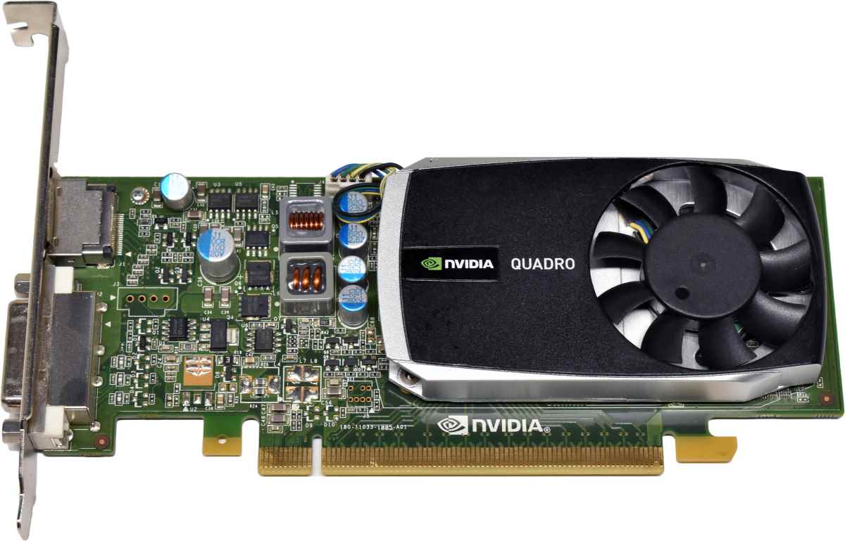 PNY VCQ600ATX-T Nvidia Quadro 600 Grafikkarte 1GB DDR3 PCI-E 2.0 x16 DVI DP FP