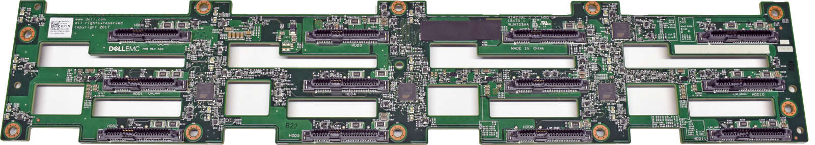 Dell 0G31TM 12-Bay SATA HDD Backplane NEW NEU