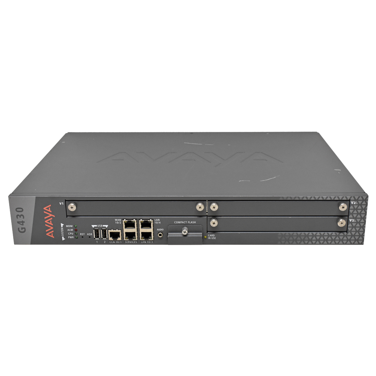Avaya G430 700476393 3-Slot Media Gateway Avaya G430 700476393 3-Slot VoIP IP Media Gateway