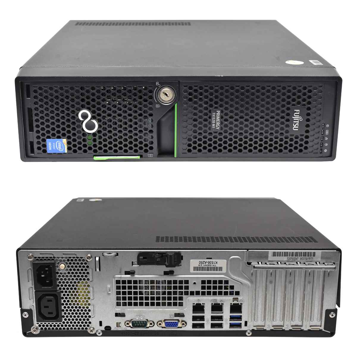 Fujitsu Primergy TX1320 M1 Server Xeon E3-1220v3 3.10 GHz 4GB RAM 4-Bay 2.5" 2x500 GB HDD