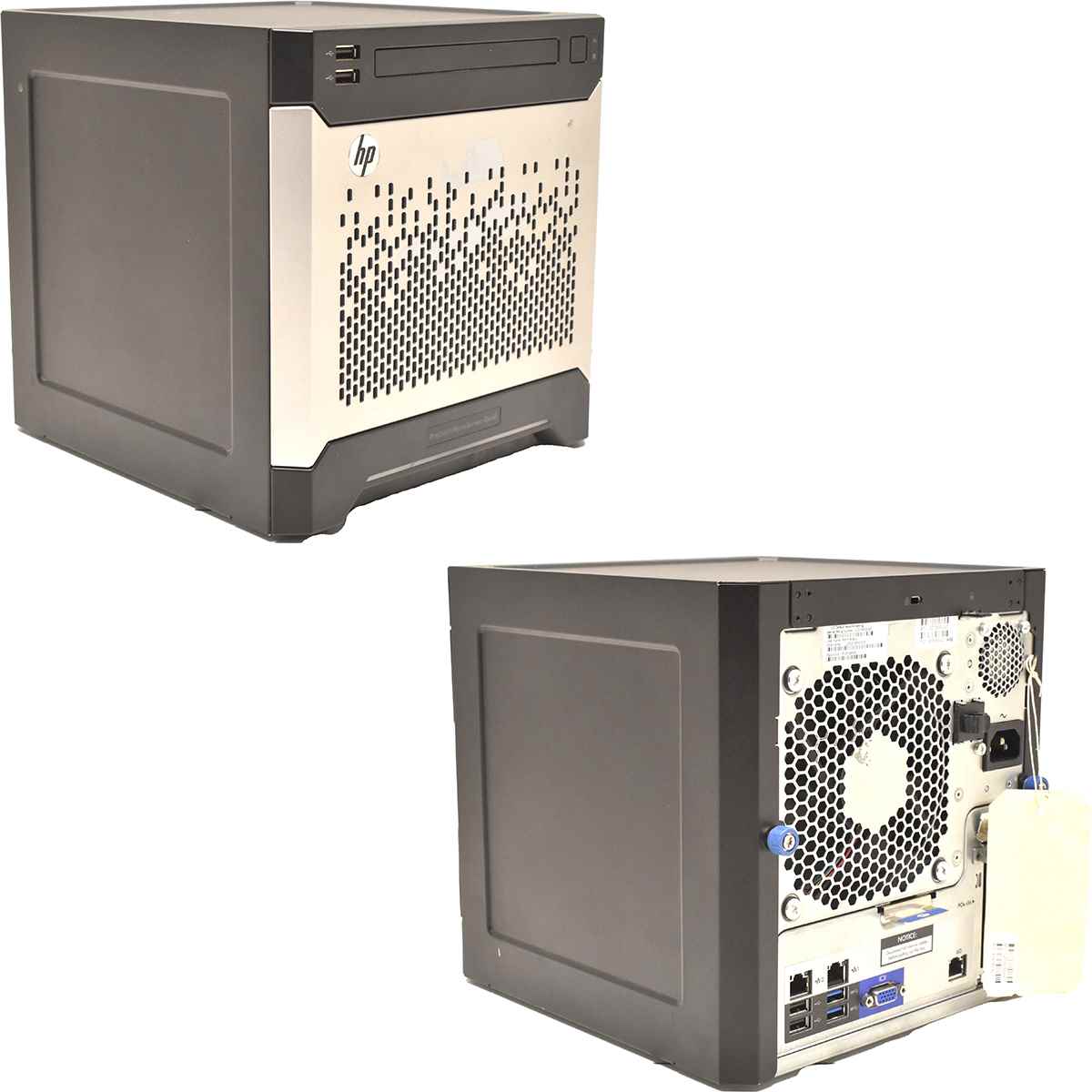 HP ProLiant MicroServer Gen8 Intel E3-1220L V2 CPU 2,3GHz DC 16GB RAM DDR3 4xLFF