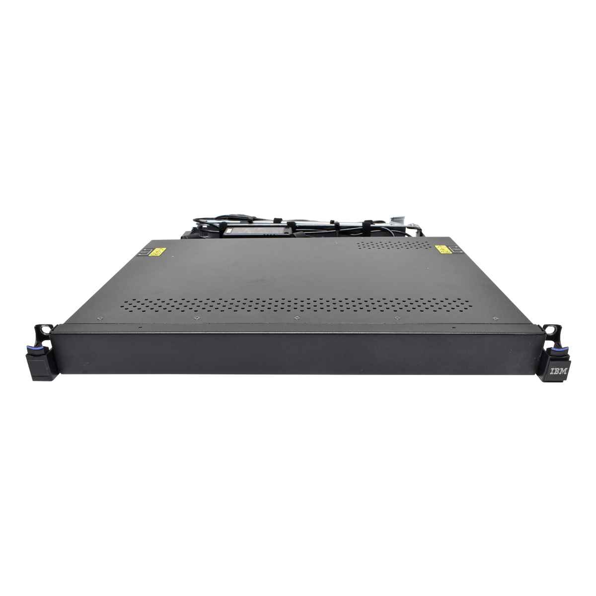 IBM 1723-8BX 38L6308 1U KVM Console 18.5" DE QWERTZ Cable Management 44X3114 Power LED blinking