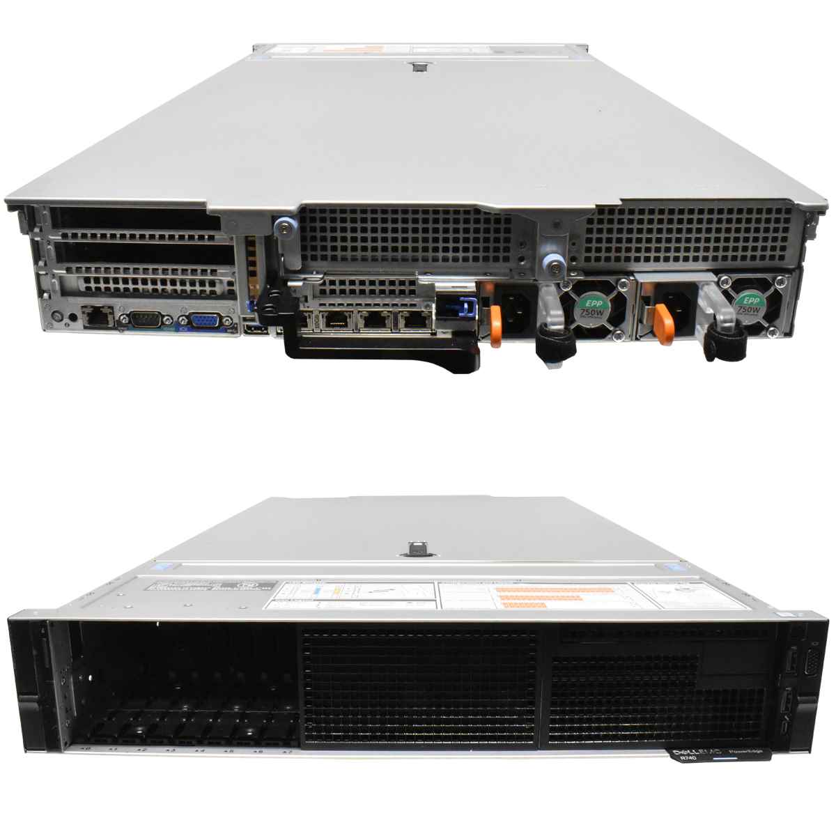 Dell PowerEdge R740 NO CPU NO RAM 2x Normale HS 8 SFF 2,5" H330 Dell PowerEdge R740 NO CPU NO RAM 2x Normale HS 8 SFF 2,5" H330