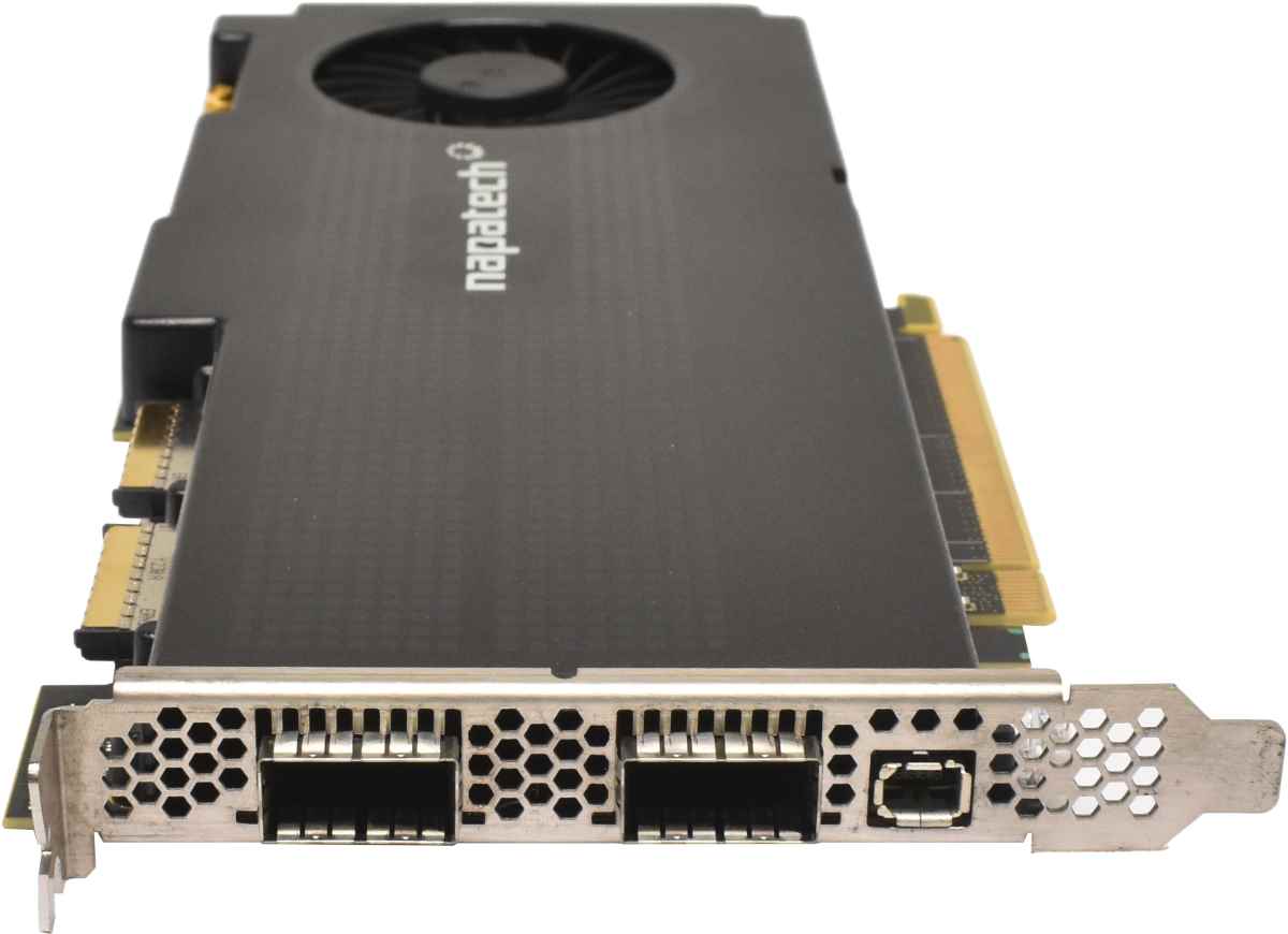 NAPATECH NetScout NT80E3-2-PTP 4-Port 40GbE PCI-Express x8 Capture and Analysis Network Adapter NAPATECH NetScout NT80E3-2-PTP 4-Port 40GbE PCI-Express x8 Capture and Analysis Network Adapter