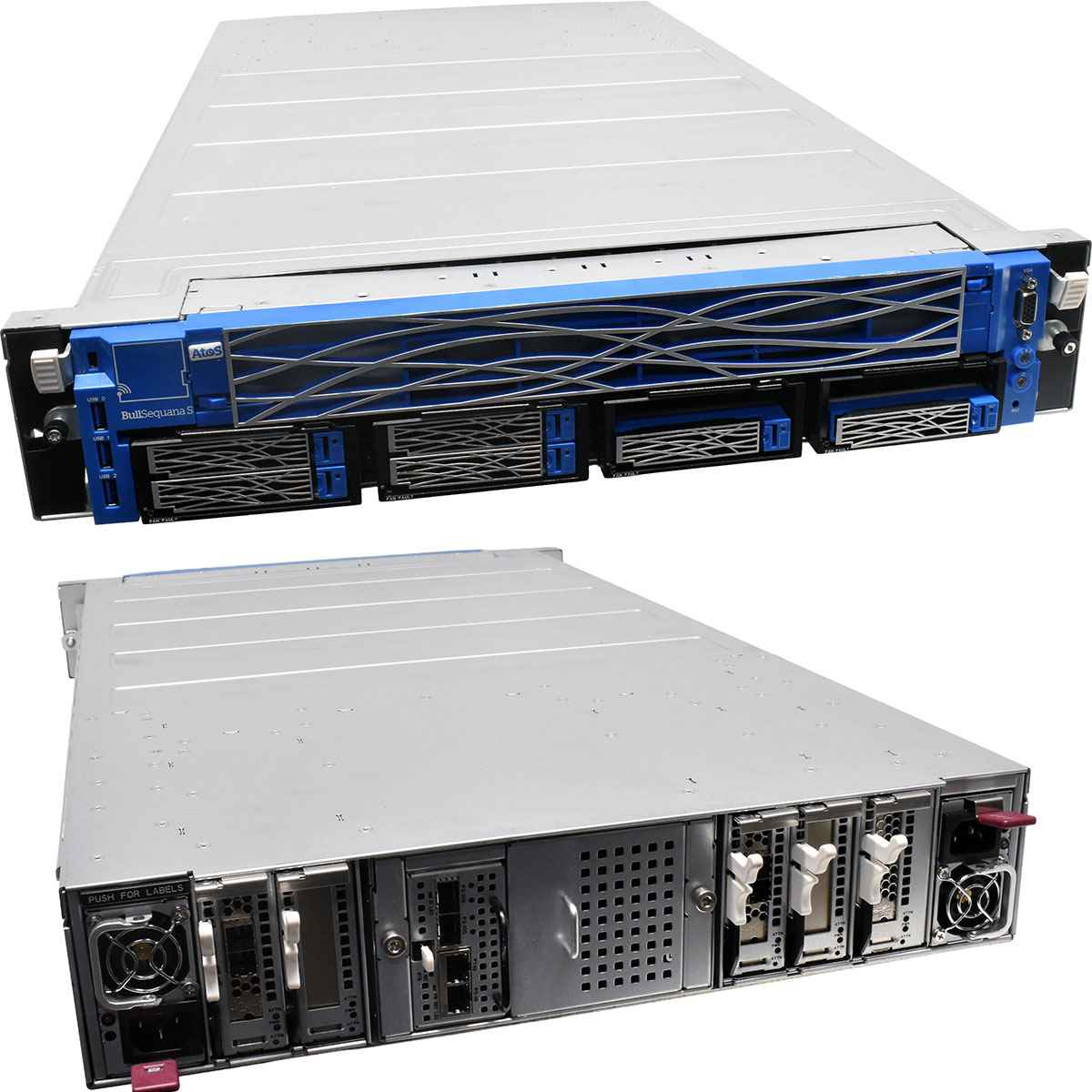 ATOS Bull Sequana S Blade System M3S2G2  2xPlatinum 8276 256GB RAM SAS 9361-8i 2x SAS9300-8e 2xPSU