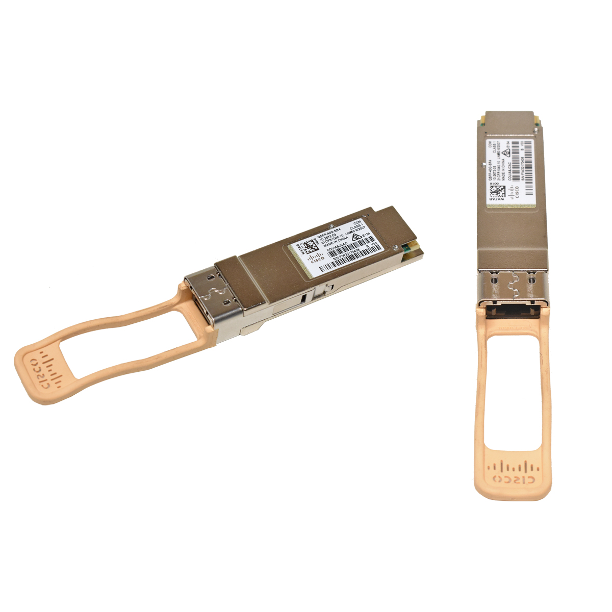 Cisco QSFP-40G-SR4 10-2672-03 4 Lanes 850nm MMF MPO-12 Transceiver Module Cisco QSFP-40G-SR4 10-2672-03 4 Lanes 850nm MMF MPO-12 Transceiver Module