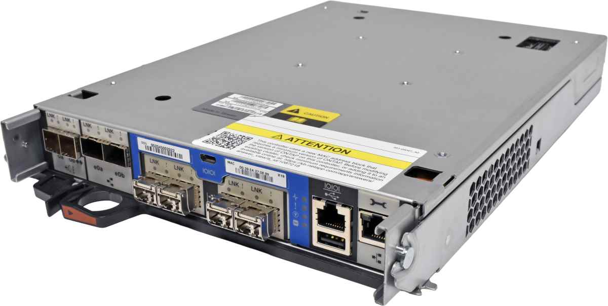 NetApp 111-04333 Storage Controller For FAS2750 No SSD No OS 4x GBIC